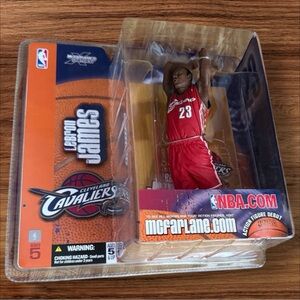 McFarlane NBA Series 5 LeBron James Figure Rookie Year with Cleveland Cavaliers